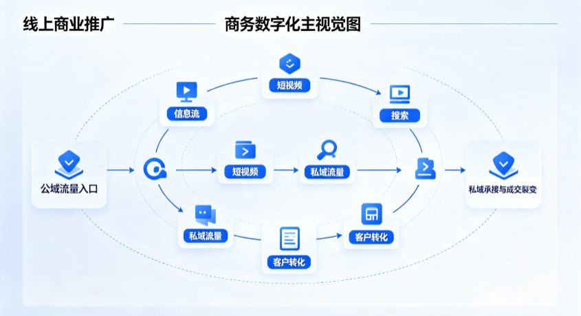 大同线上商业推广怎么做？全域流量闭环搭建与低成本转化实战指南